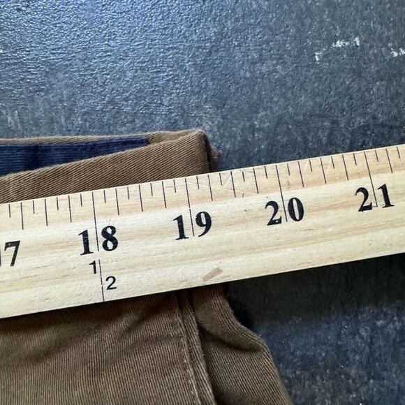 Dockers Brown Men’s Flat Front Pants Size 38x34 Relaxed Fit Cotton Blend - Picture 15 of 16